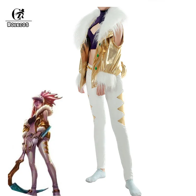 ROLECOS игра LOL Косплей костюмы KDA Akali престижная серия куртка с трубкой Топ K/DA группа