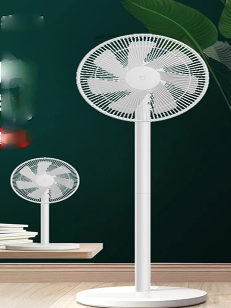 

TT Xiaomi MiJia Floor Fan Mute Home Max Airflow Rate Frequency Conversion Vertical AI Intelligent Voice Control