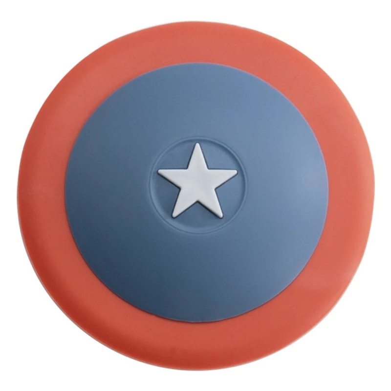 

K1KA Cartoon Deodorant Floor Drain Cover Bounce Press Bathtub Drain Cover and Strainer Protector Filtering the Residue