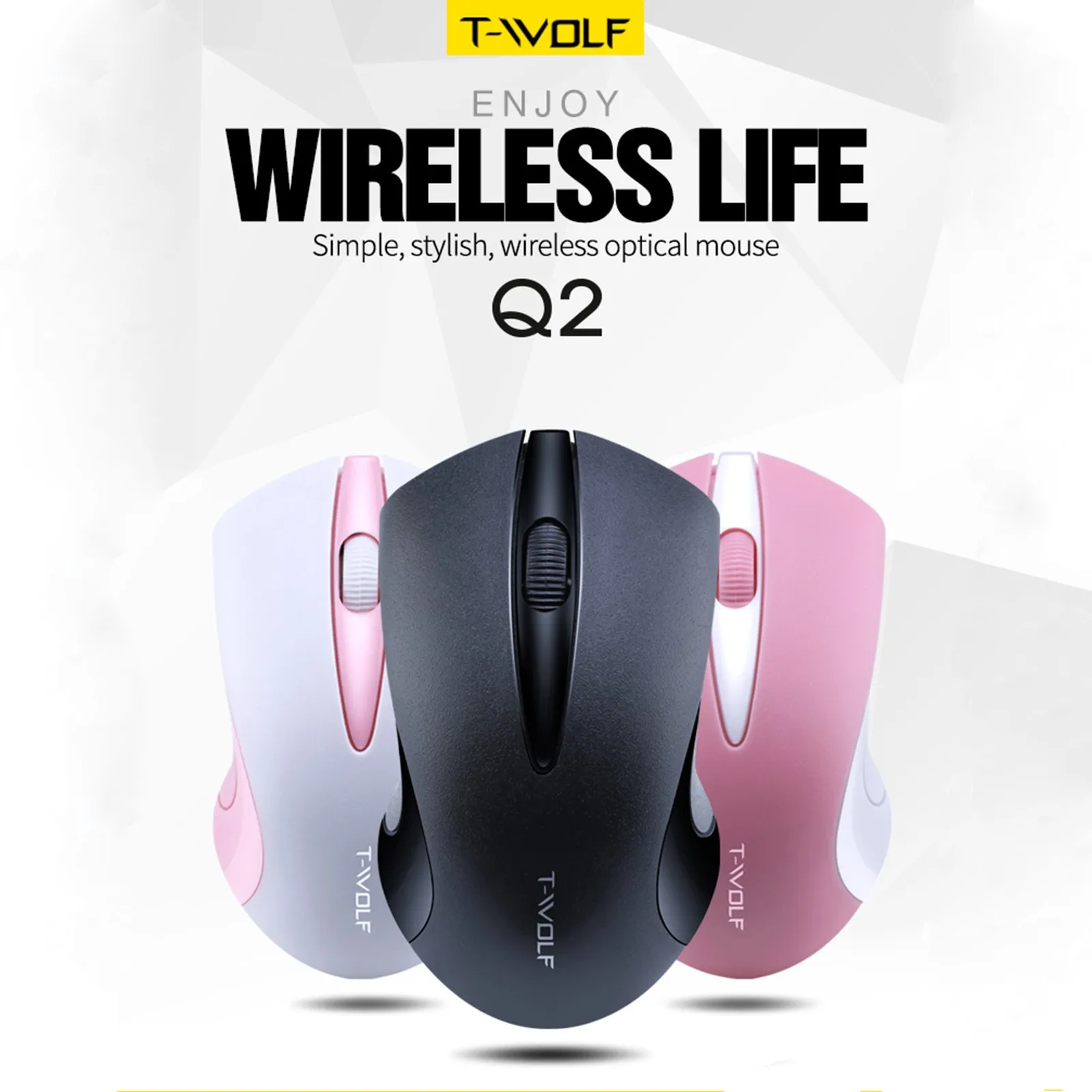 New Wireless Mouse For Notebook Desktop Computer USB Wireless Mouse Business high quality Gaming Mouse