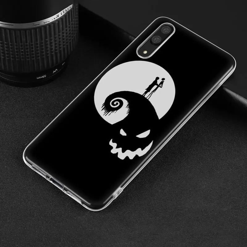 008 Кошмар перед Рождеством Джек Скелет чехол для huawei P30 P20 Pro P10 P9 P8 Lite P Smart Z Plus NOVA 3 3i 5i 5Pro - Цвет: 008