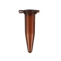 0 5ml plastic brown centrifuge tube with scale centrifugal tube snap cap cone bottom laboratory analysis sample vial 100pcs