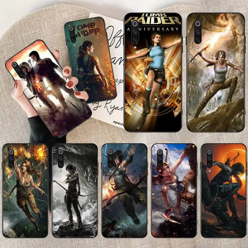 Lara Croft Tomb Raider Роскошный Уникальный Дизайн чехол для телефона Xiaomi Mi10 10Pro 10 lite Mi9 9SE 8SE