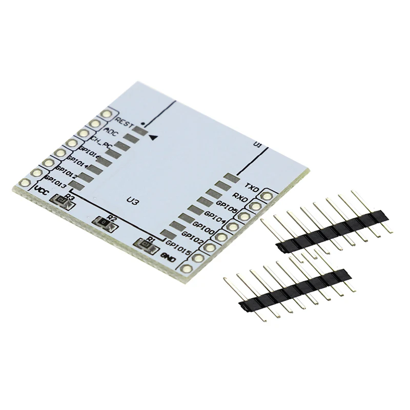 10 шт. ESP8266 серийный WI FI модуль адаптер пластина распространяется на ESP 07 12F 12E