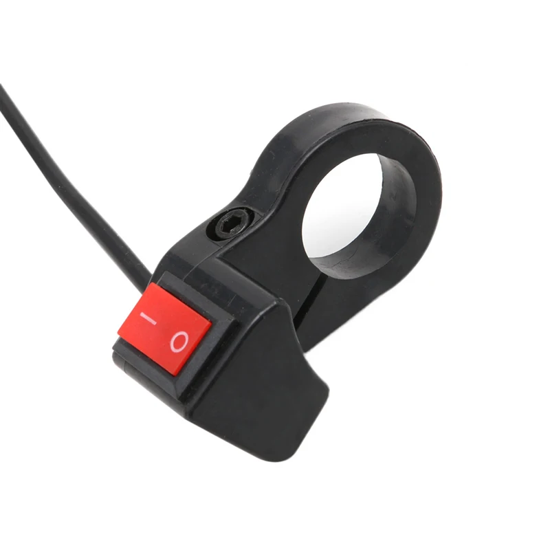 Новый 7/8 дюйма мотоцикл велосипед Скутер руль ВКЛ-ВЫКЛ головка противотуманная