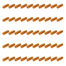 50PCS 3D Printer Molded Spring Yellow Light Load Compression Mould Die Springs