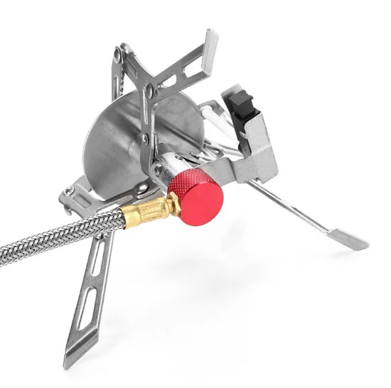 Ветрозащитная газовая горелка для наружного применения походная Плита