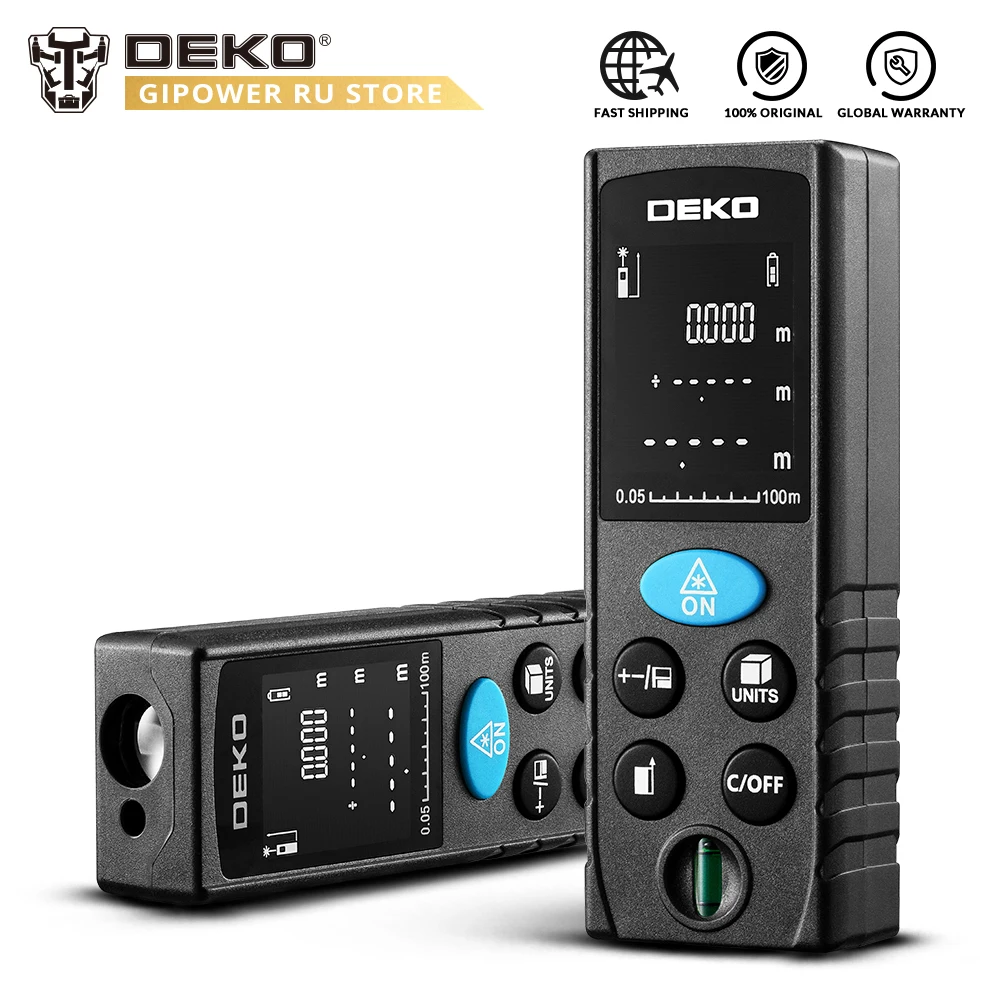 Карманный лазерный дальномер DEKO LRD110 измерения на расстояния 50 м 70 100 | Инструменты