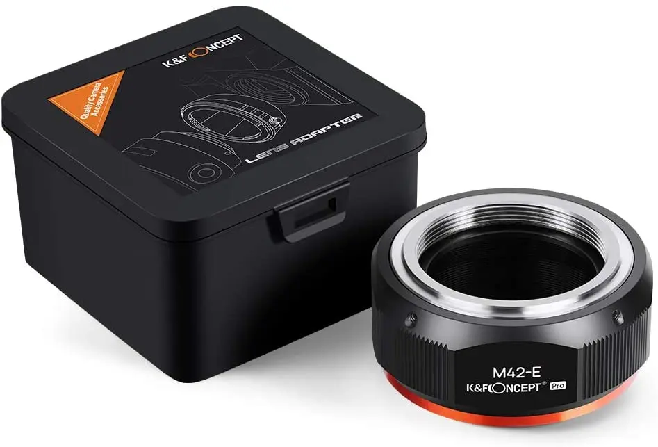 K & F Concept адаптер для байонета объектива зеркальной камеры M42 объектив Sony NEX E Mount DSLR