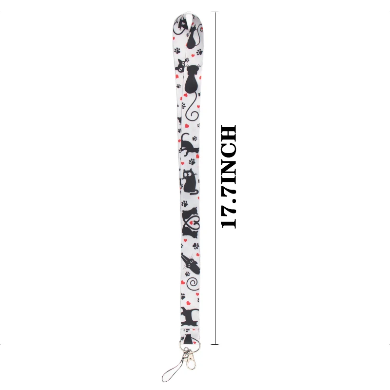 Шнурок на шею в виде кошки животного для идентификационных карт | Дом и сад