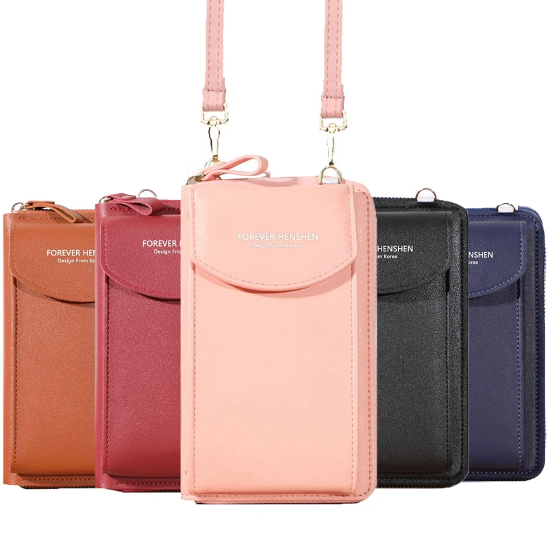 Женский многофункциональный кошелек из искусственной кожи с диагональю | Багаж и