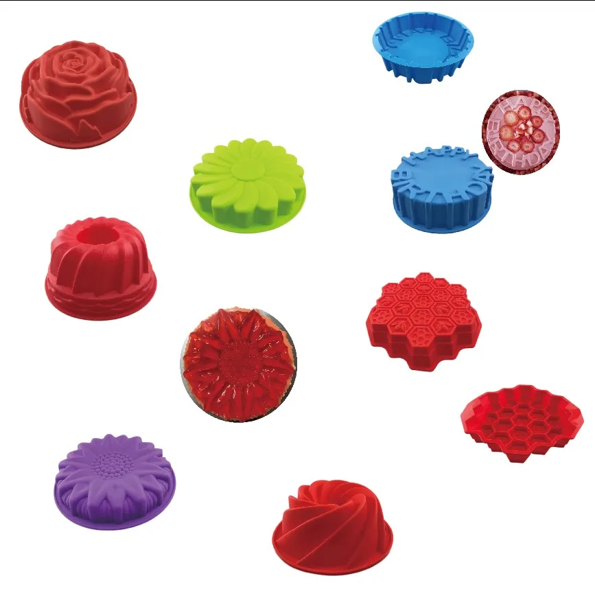 Силиконовые формы для торта кухонные выпечки DIY десерты выпечка инструменты