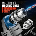 Угловая шлифовальная машина, преобразователь цанг М10 для электродрели, 4 дюйма, аксессуары для деревообрабатывающего инструмента