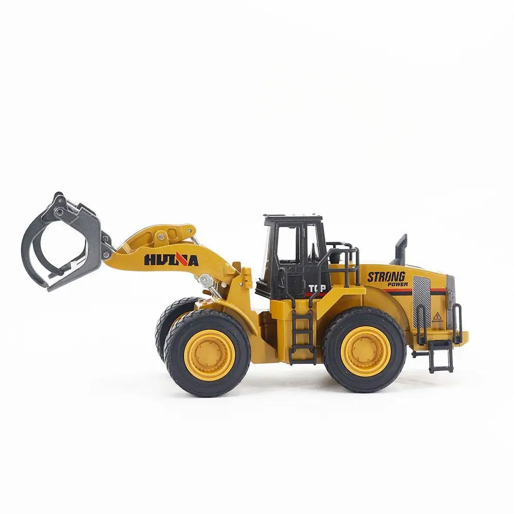 

Static Model Of HuiNa 1914 1:40 Alloy Wood Grabbing Machine For Training Children's Hand and Brain Coordination