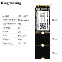 kingchuxing ssd m2 sata 128gb m 2 sata ngff 2280 ssd hard drive disk 256gb internal solid state drive for laptop notebook