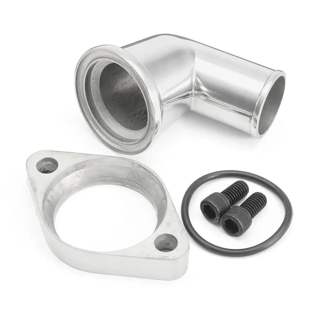

SBC BBC Polished Aluminum 15° Swivel Water Neck Fits Chevy Easy Installation Stable Characteristics High Reliability