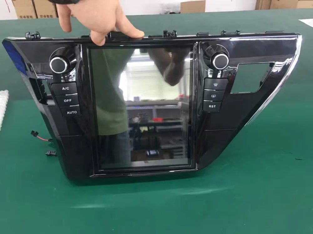 10 4 дюймовый вертикальный экран Tesla Style Android 9 0 автомобильный DVD GPS радио плеер для