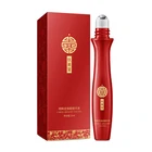 1 шт., роликовая Сыворотка для кожи вокруг глаз, против припухлости, Омолаживающая эссенция, для удаления темных кругов, Уход за глазами, макияж, 15 мл