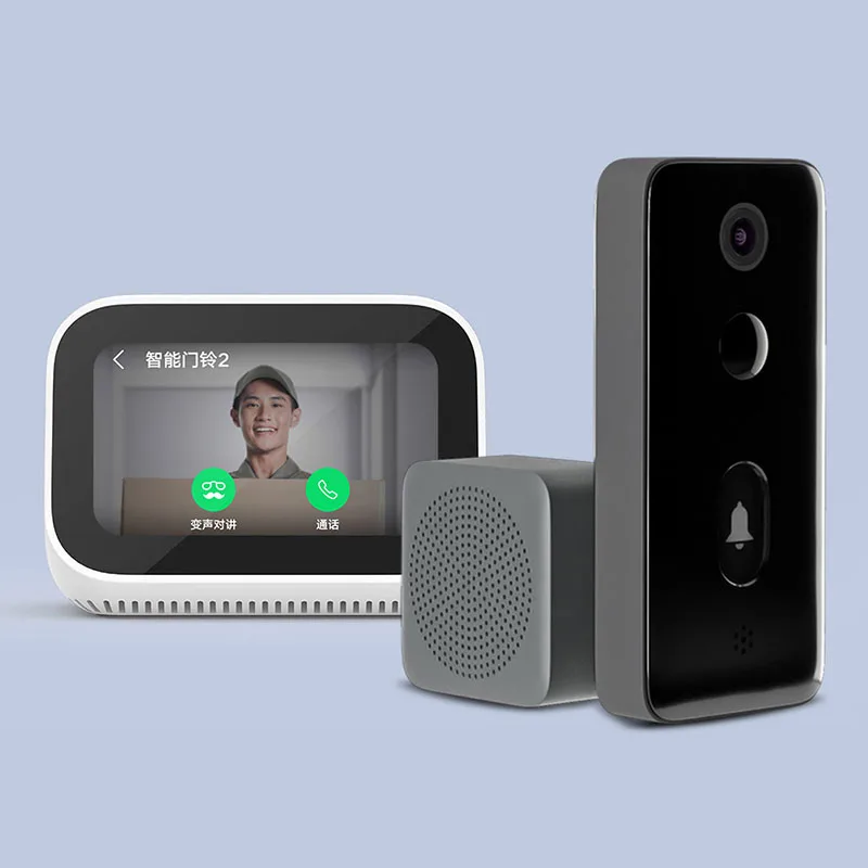 Xiaomi Mijia SMart Video Doorbell 2/lite AI Face Identification Infrared Night Vision Two-Way Intercom Motion Detection SMS Push |