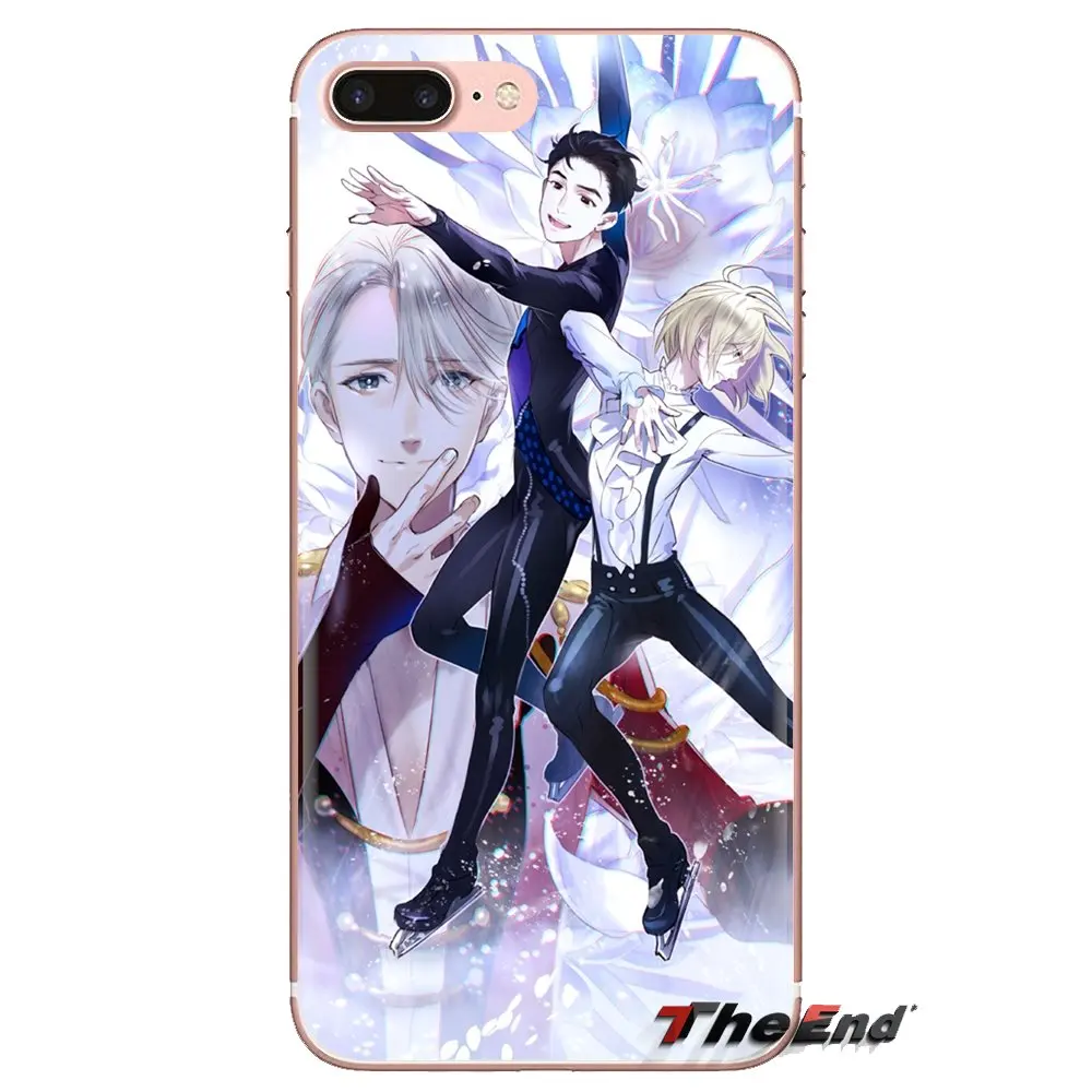 Чехол для мобильного телефона Юри на льду Аниме Обои Для Xiao mi 4 5 5s 6 A1 A2 5X6X8 9 Lite SE Pro