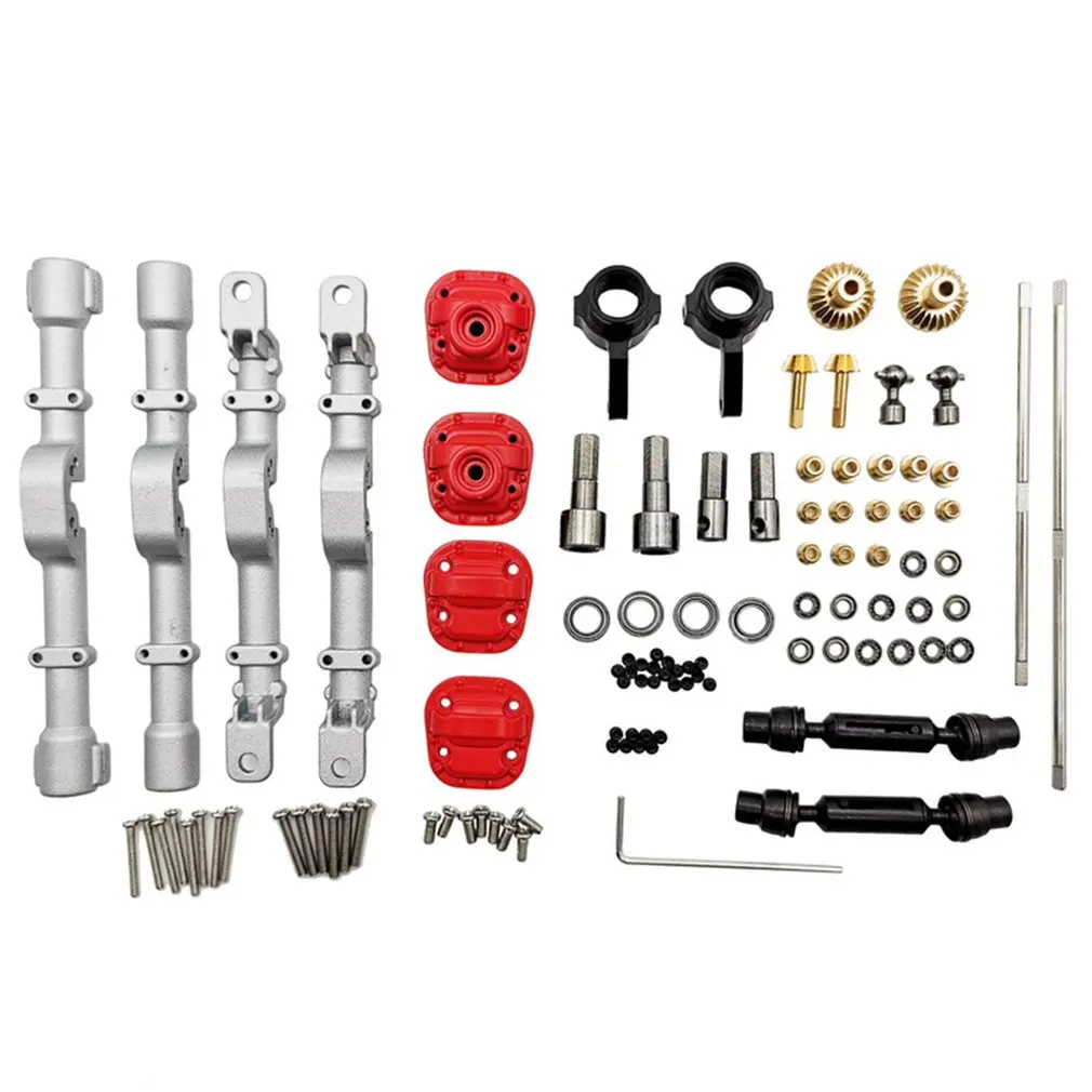 

Remote Control Car Upgrade Parts Front And Rear Axle Housing Transmission Shaft With Metal Gear Metal Modified Accessories