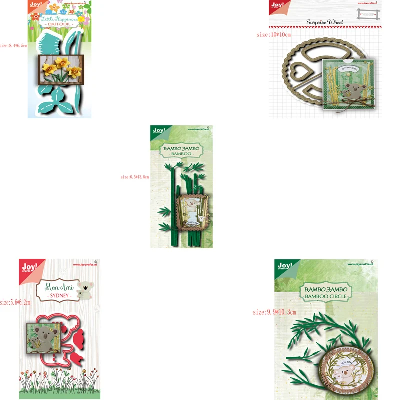 

Koala Bamboo Forest Combination troqueles de corte de metal scrapbooking cutting dies DIY dies scrapbooking dies new arrival2021