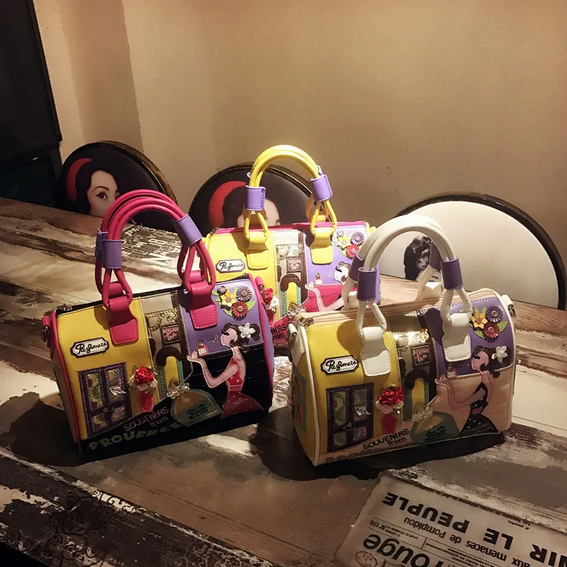 

Женские сумки, кожаные Лоскутные сумки с вышивкой, сумки на плечо для девушек, сумка-мессенджер, женские сумки-тоуты, стильные духи для девуш...