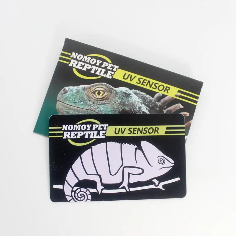 

10PCS Seconds Detection Of Crawler Pet UVB UV UV Test Card UV Life Detection Test Card