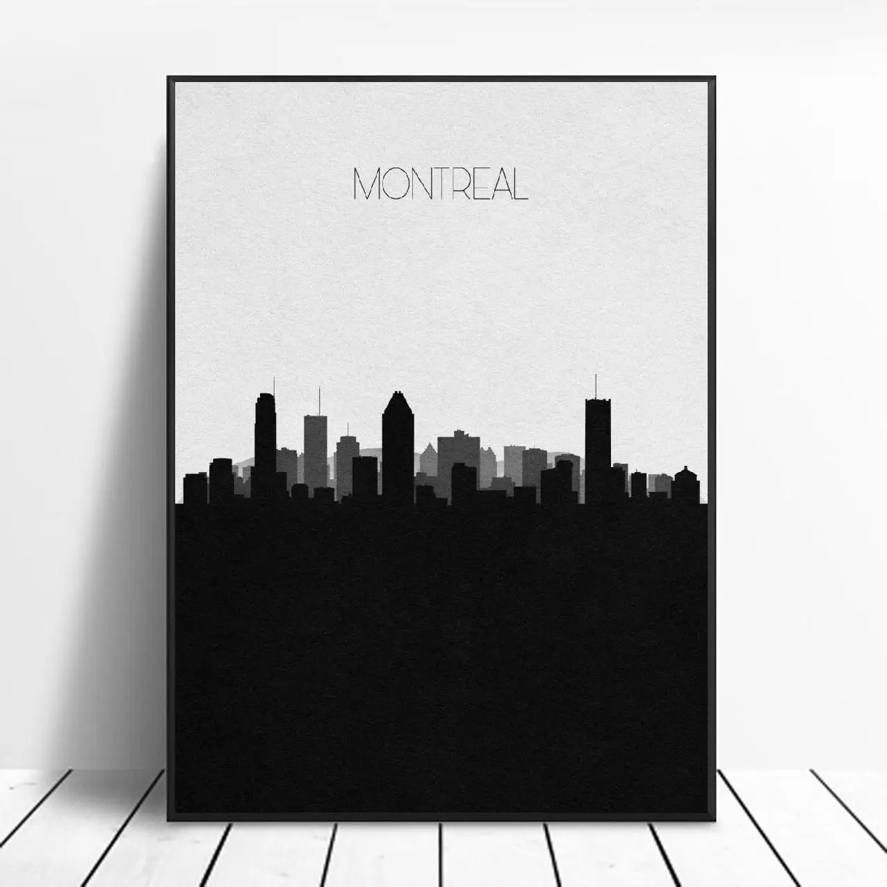 

Картина с изображением Монреаля, без рамки