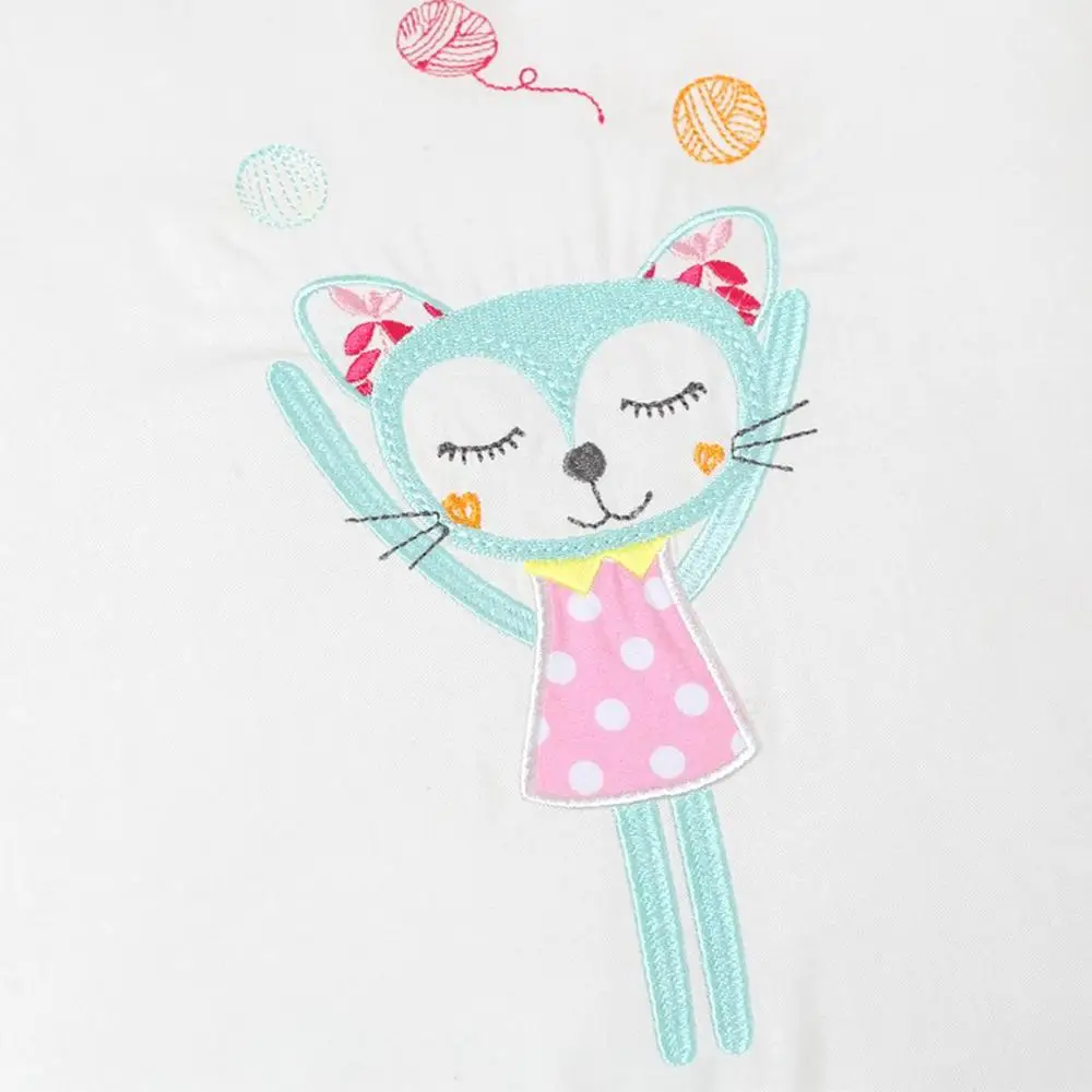 6 шт./компл. детская кроватка бамперы для автомобиля бампер из хлопка малышей