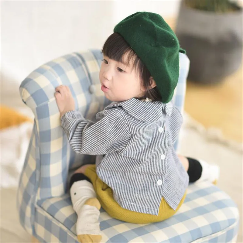 2019 повседневные блузки для новорожденных девочек новый стиль одежда с длинным