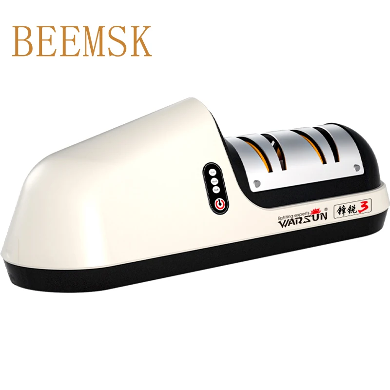

BEEMSK Многофункциональная точилка для ножей, профессиональная электрическая заточка, кухонный нож, шлифовальные инструменты, USB аккумулятор...