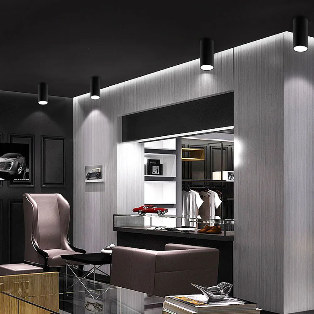 Светодиодный светильник COB потолочный s поверхностного монтажа 3 Вт 5 7 10