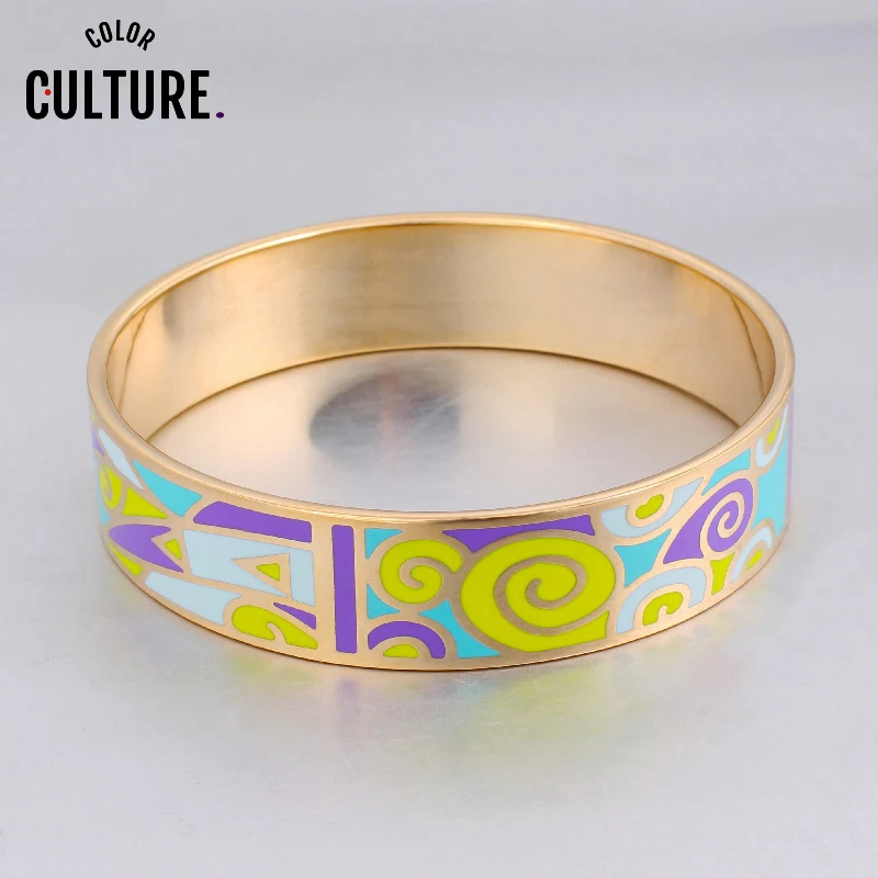 Эксклюзивные Высококачественные браслеты из нержавеющей стали 1 6 см Женский