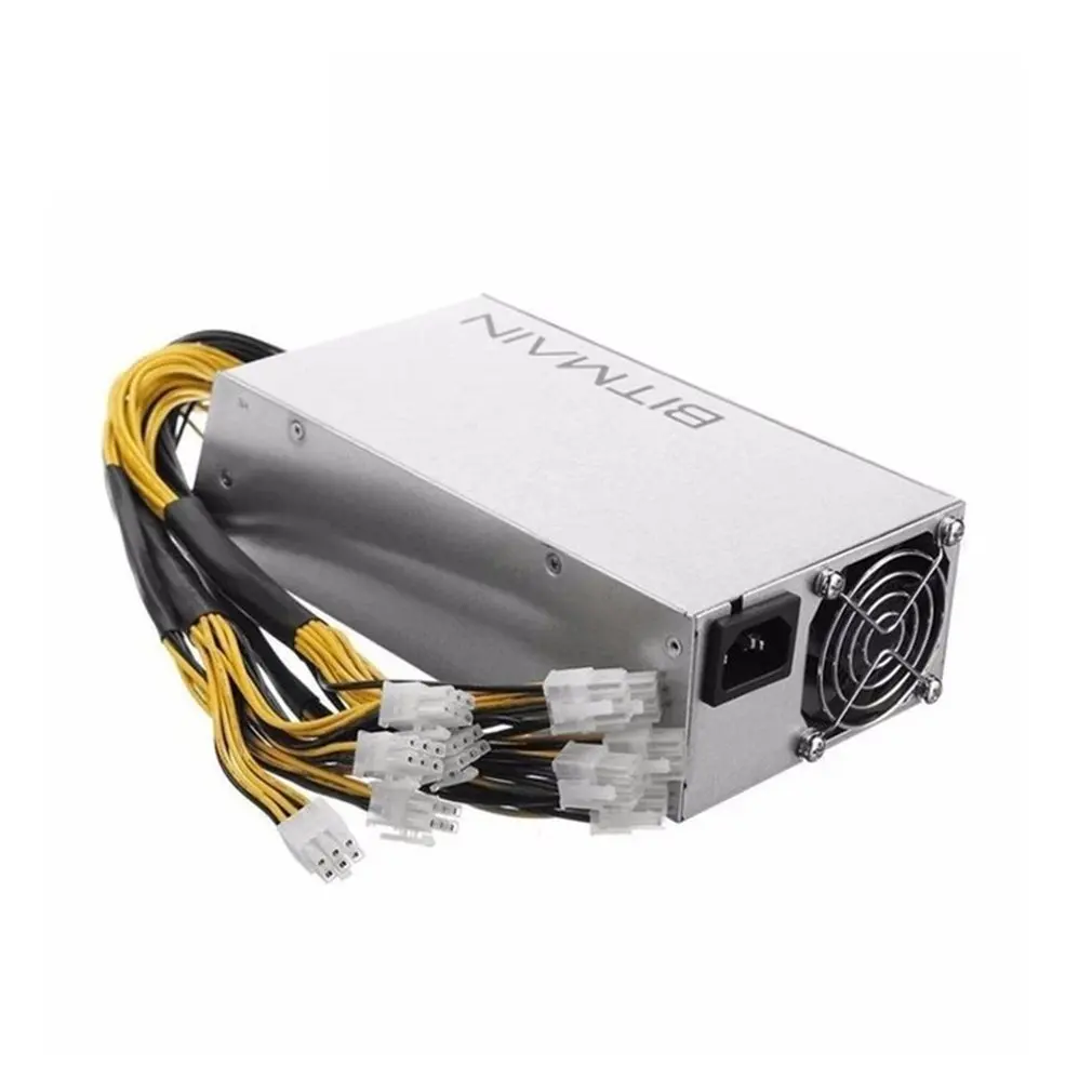 Блок питания 1200 Вт для ПК блок майнинга ATX APW3 1600 Antminer BTC Miner S7 S9 L3 A6 A7 ++ | Компьютеры и