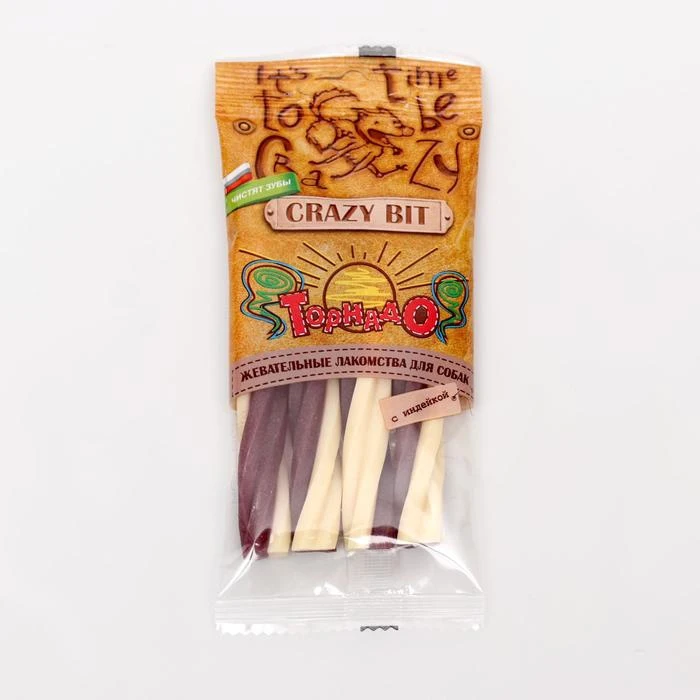 Жевательные лакомства Торнадо с индейкой 6709882|Лакомства и витамины для собак| |