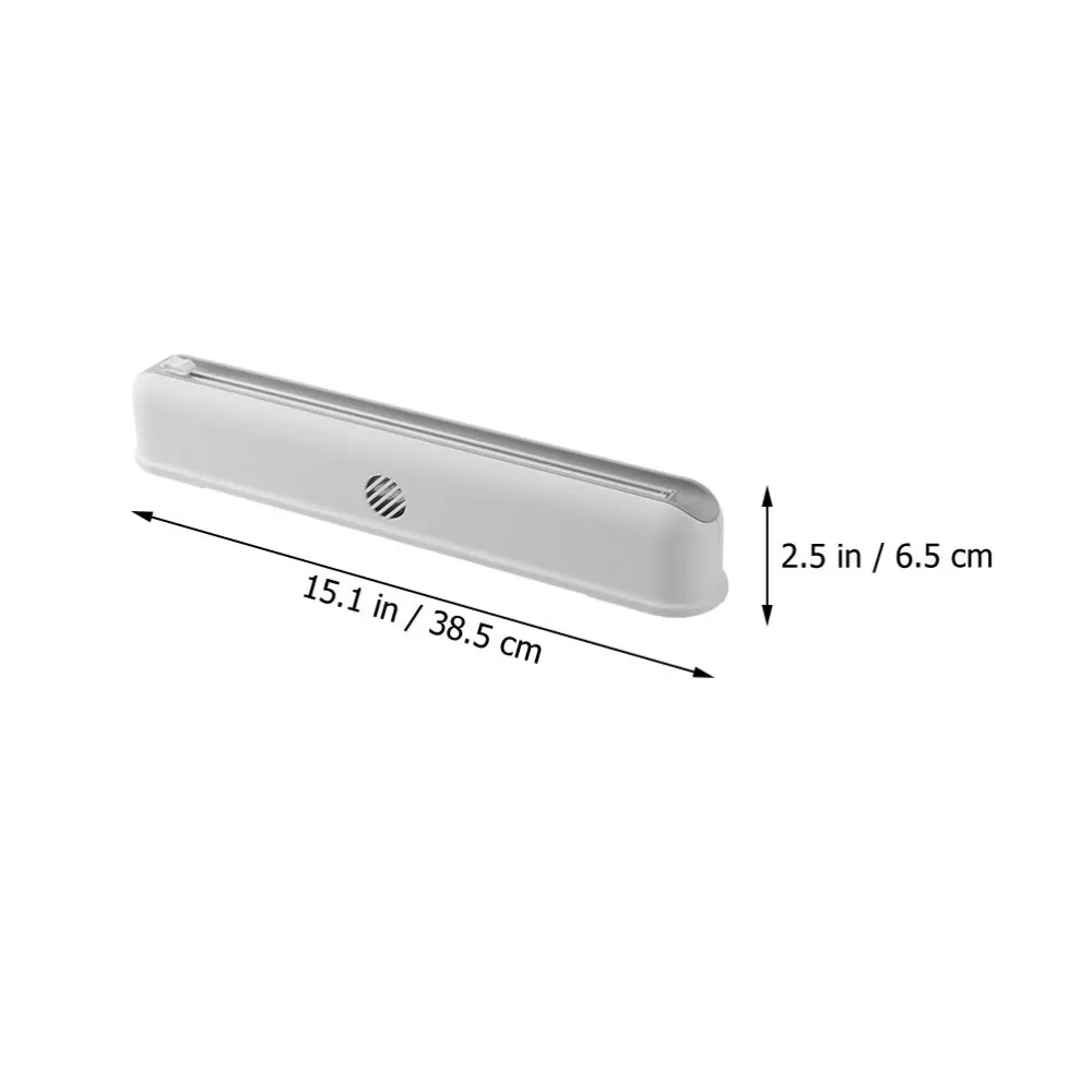 

1 Set Suction Cup Wrap Cutter Wall Hanging Cling Wrap Cutting Box