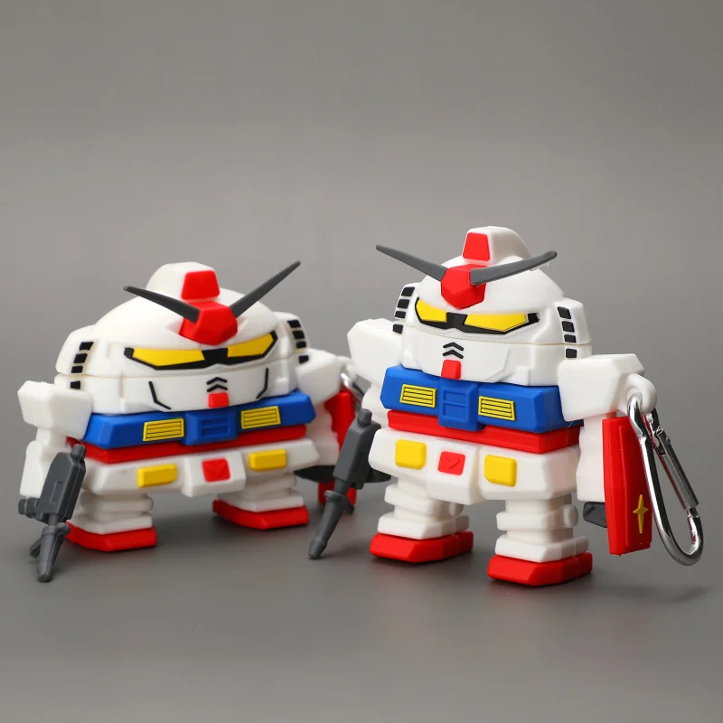 Чехол для Airpods 1 2 3 чехол с милым роботом Gundam наушников AirPods Pro беспроводные Bluetooth