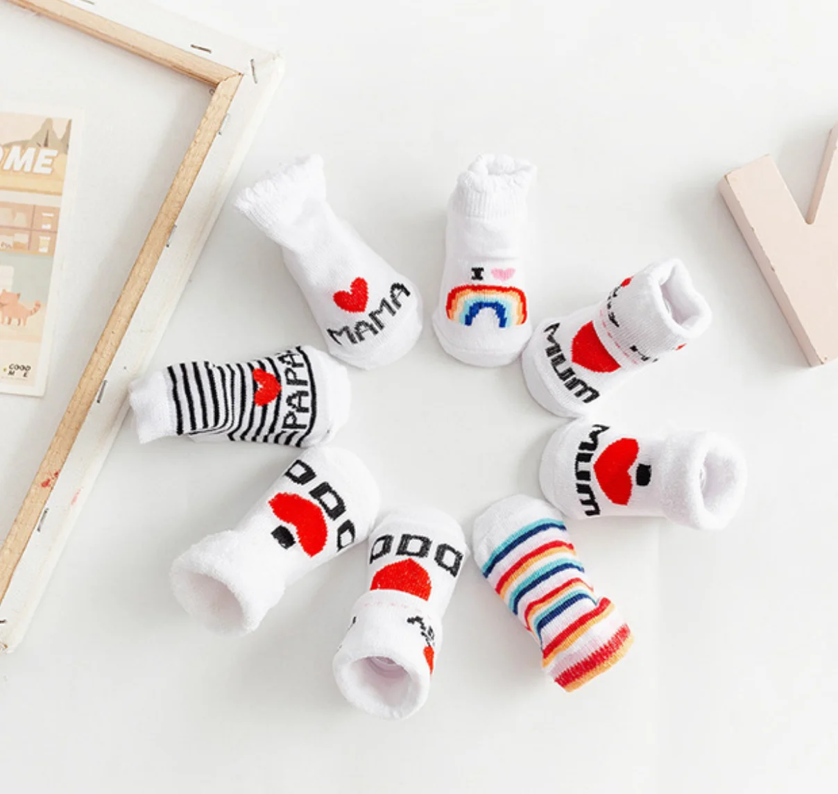 

Children's Socks Boys' Socks Girls' Socks Cartoon Socks 0-6 months baby