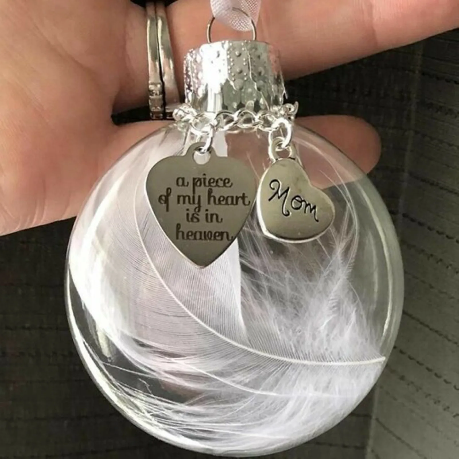 

Перьевой шар-кусок моего сердца находится в украшении для памятного украшения искусственные перьевые шарики Подвески Рождественская елка