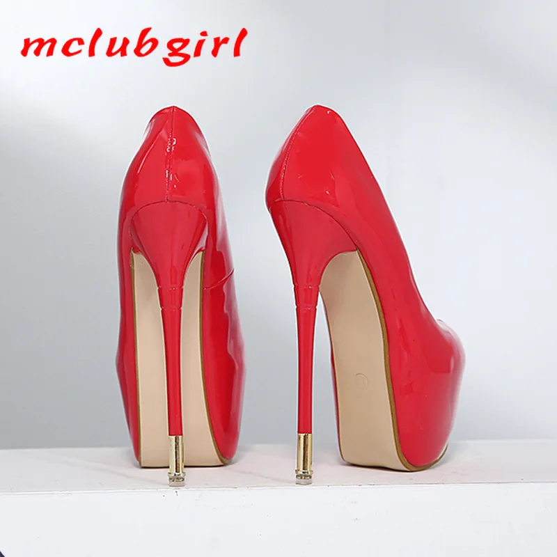 Mclubgirl 2021 пикантные вечерние супервысокие женские туфли для ночного клуба Женские