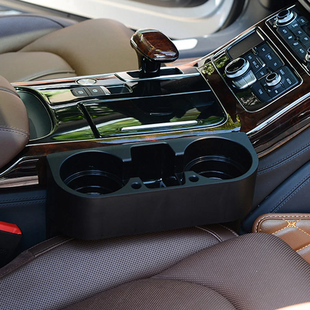 Автомобильный ящик для хранения подстаканник напитков органайзер