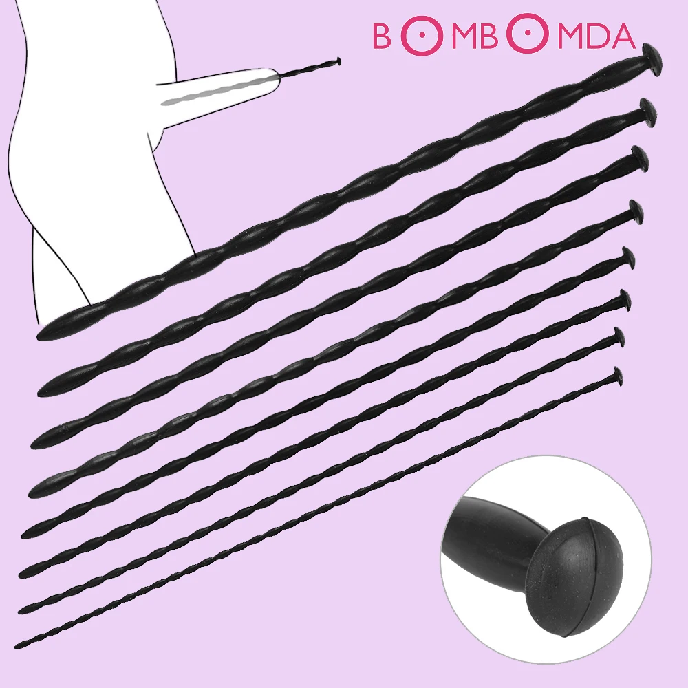 Пенис секс игрушка/пробка для мужчин уретральный катетер силиконовый 3 10 мм