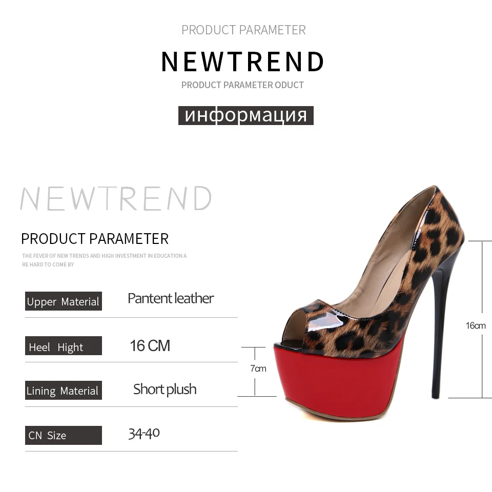 

ENMAYLA 2020 Party Slip-On Animal Prints Sexy Women Sandals Open Toe Heels Basic PU Platform Covered Thin Heels Women Shoes