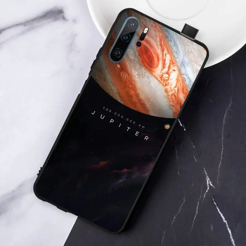 

Space Solar System Planets Earth Mars Phone Case For Huawei honor Mate P 10 20 30 40 Pro 10i 9 10 20 8 x Lite