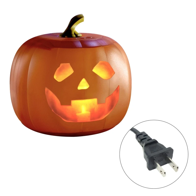 

Halloween Talking Animated Pumpkin, with Built-in Projector & Speaker 3-in-1 Projector for Halloween Home Party Decorati