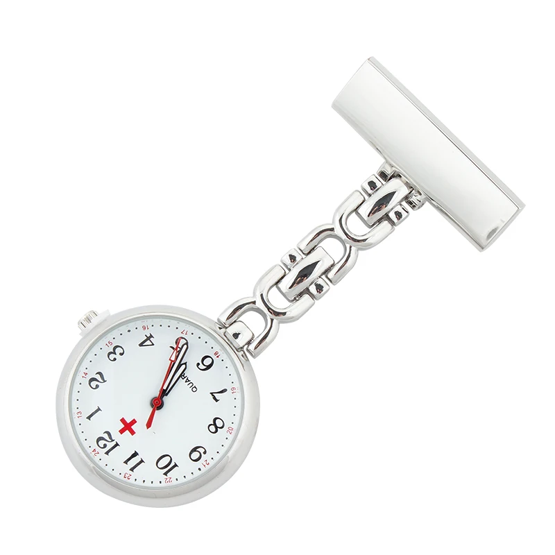 ALK VISION Fob Nurse Pocket Watch Brooch Medical Watch Pendants Unisex Stationary Rose Gold Top Brand Quartz Silver Women 10pcs