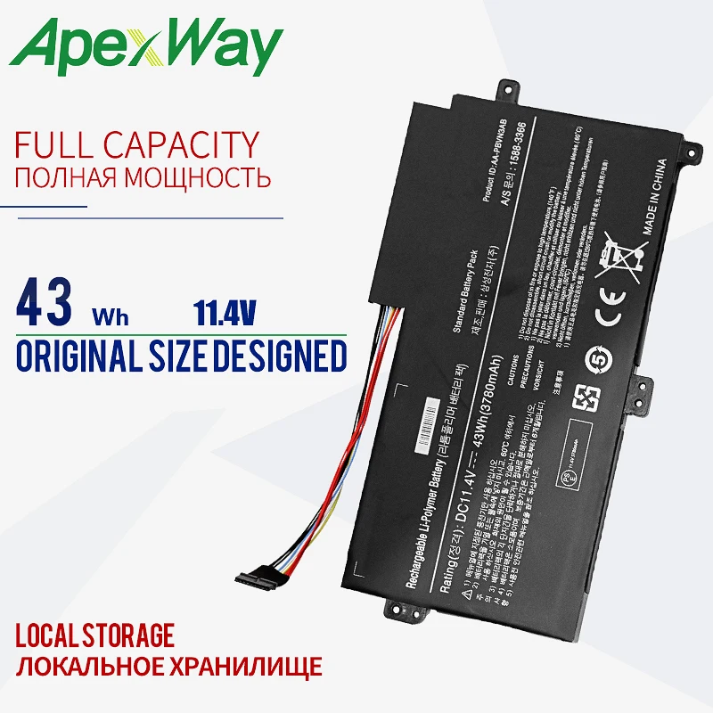 10,8 V аккумулятор ноутбука AA-PBVN3AB Np470 для samsung NP370R5E Np510 NP370R5E 1588-3366 np450r5e NP51OR5E NP510R5E Ba43-00358a