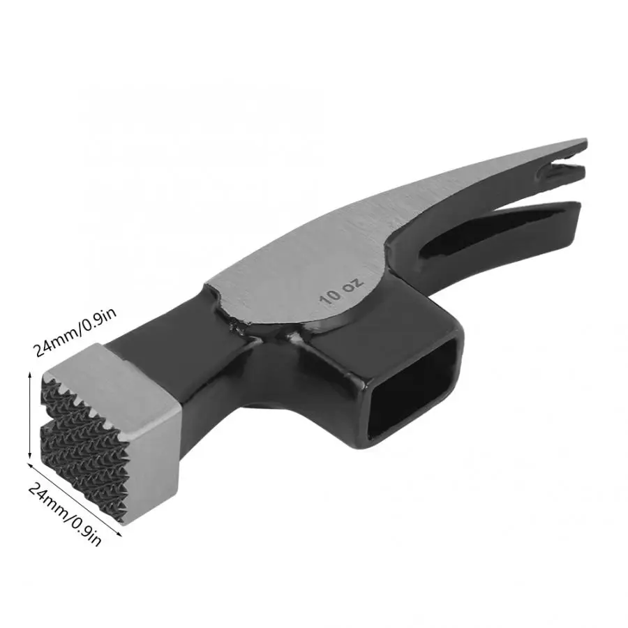 Двойная вилка с прямым углом 10 унций молотковая головка для плотника домашнего