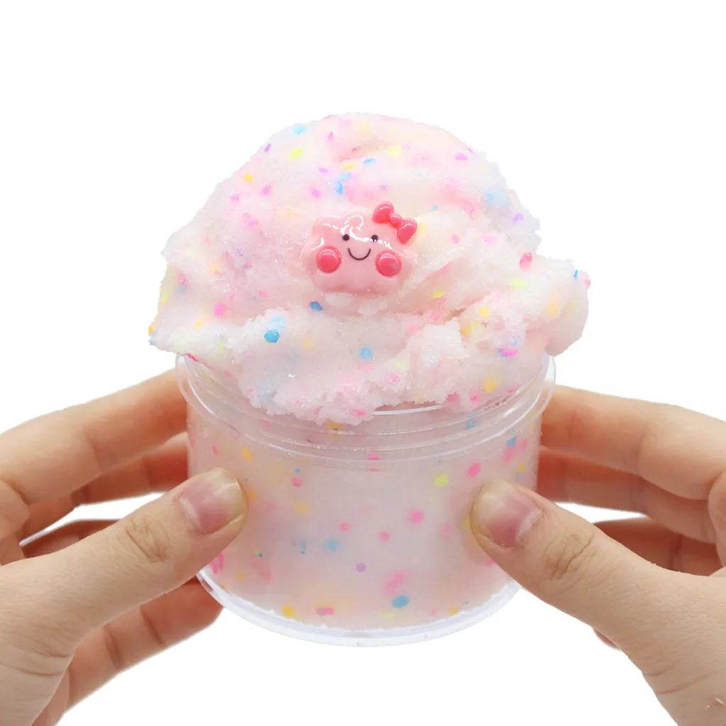 Светится в темноте Diy мягкая и не липкая игрушка для снятия стресса детские